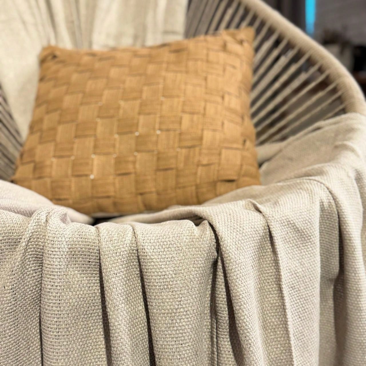 Manta Para Sofá king Decoração Boho