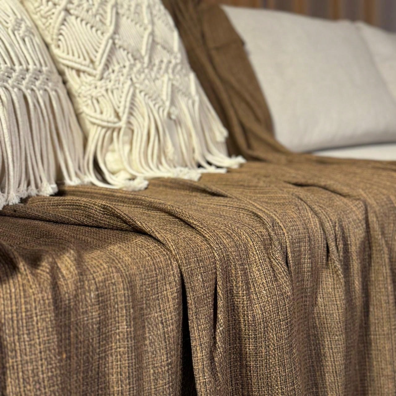 Manta Para Sofá king Decoração Boho