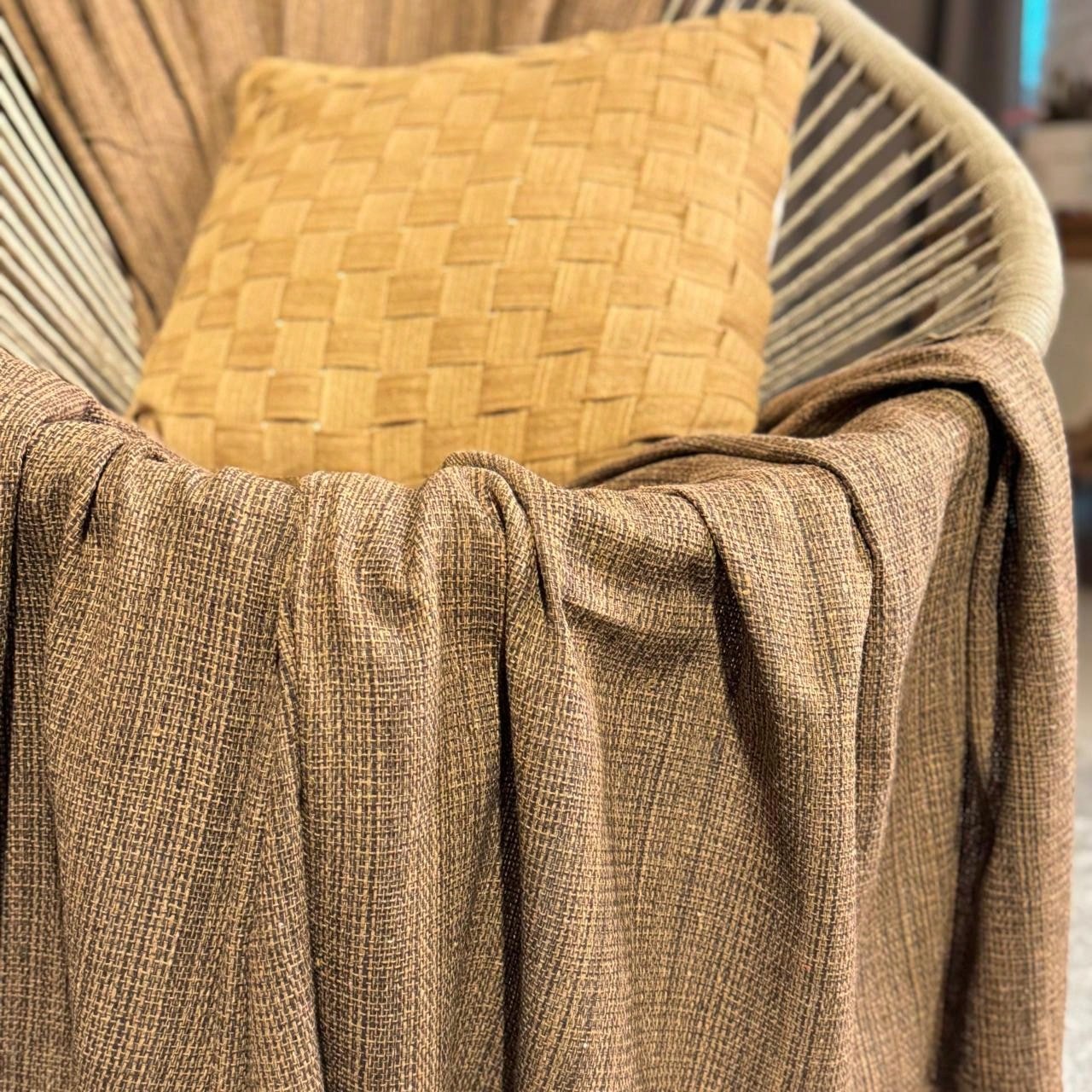 Manta Para Sofá king Decoração Boho