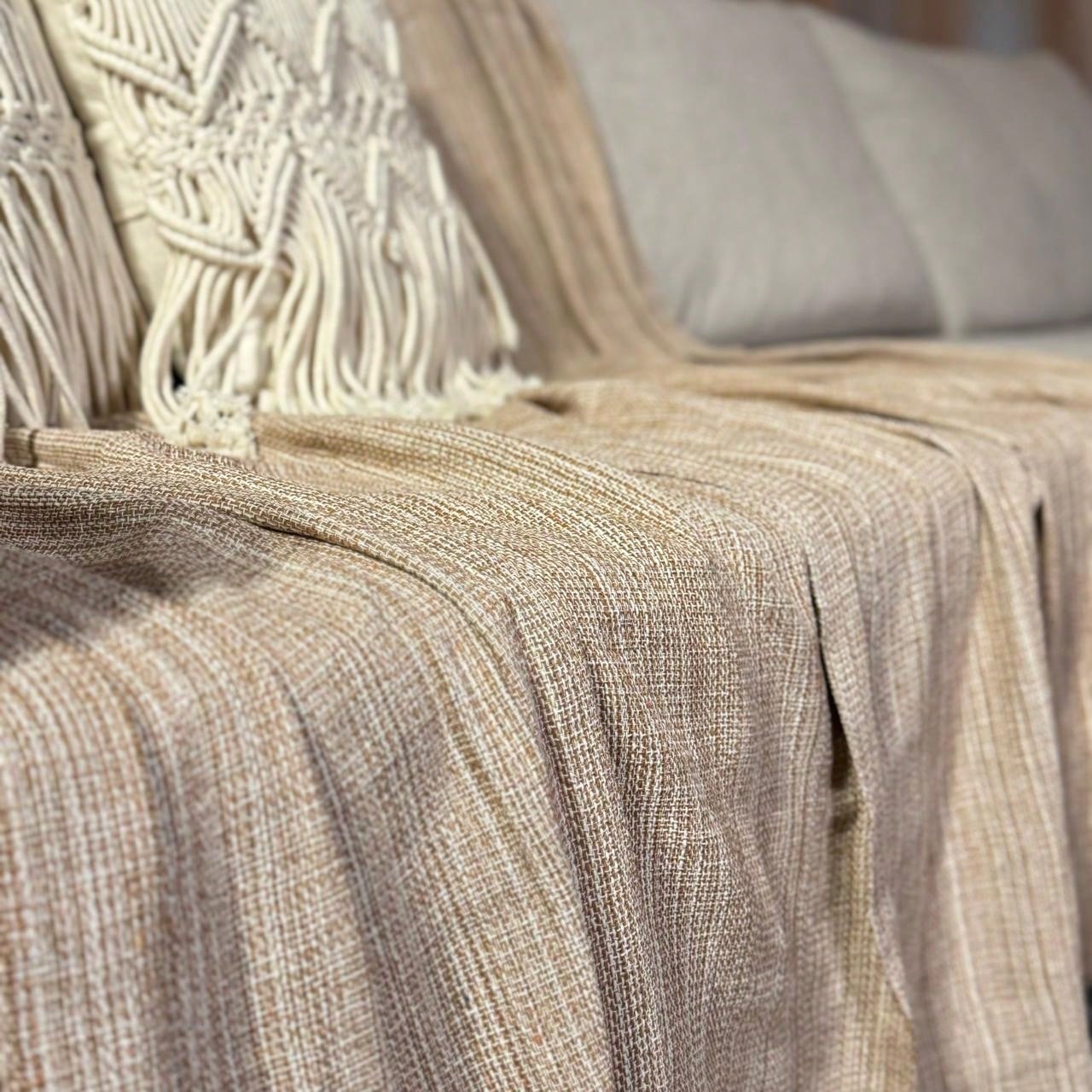 Manta Para Sofá king Decoração Boho