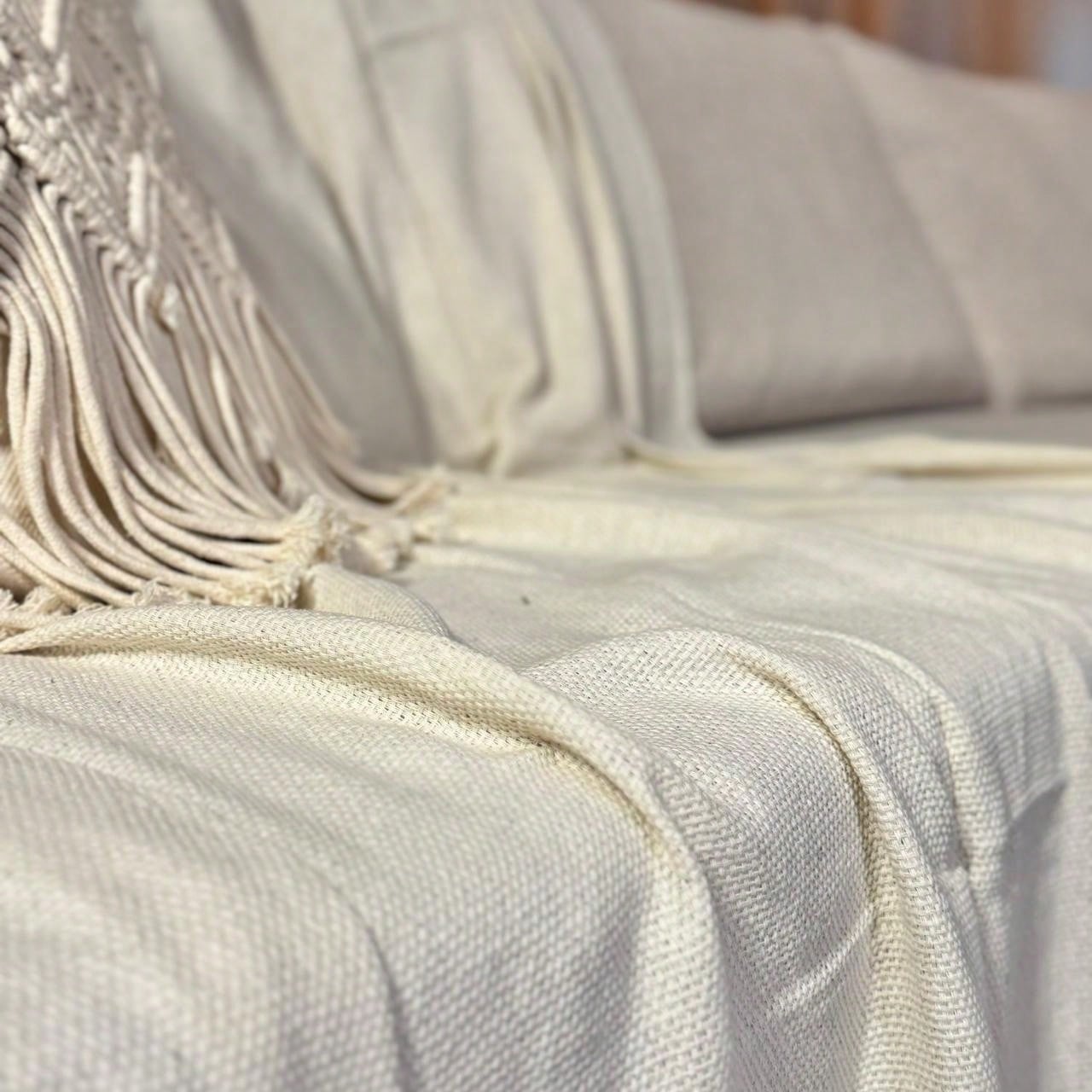 Manta Para Sofá king Decoração Boho