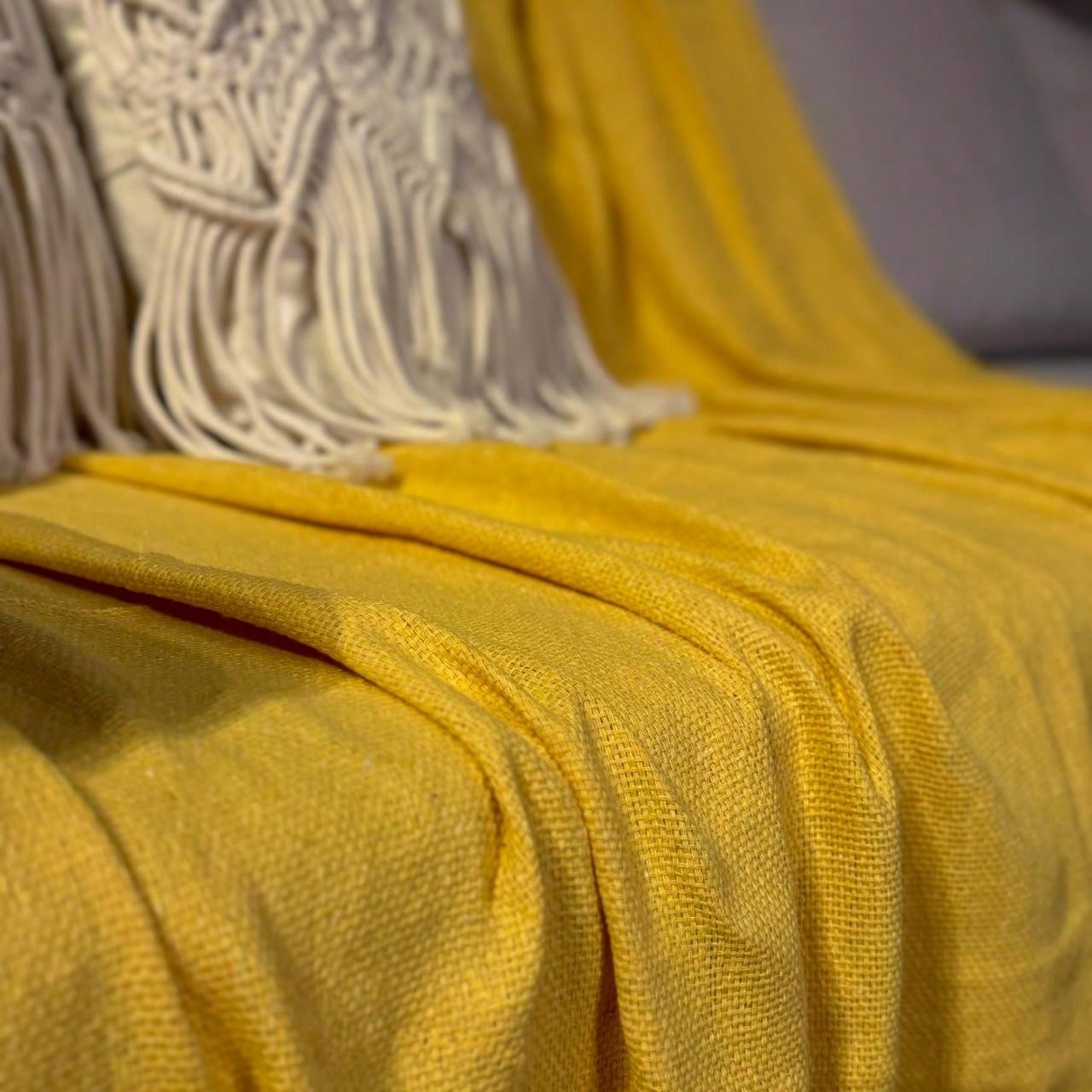 Manta Para Sofá king Decoração Boho