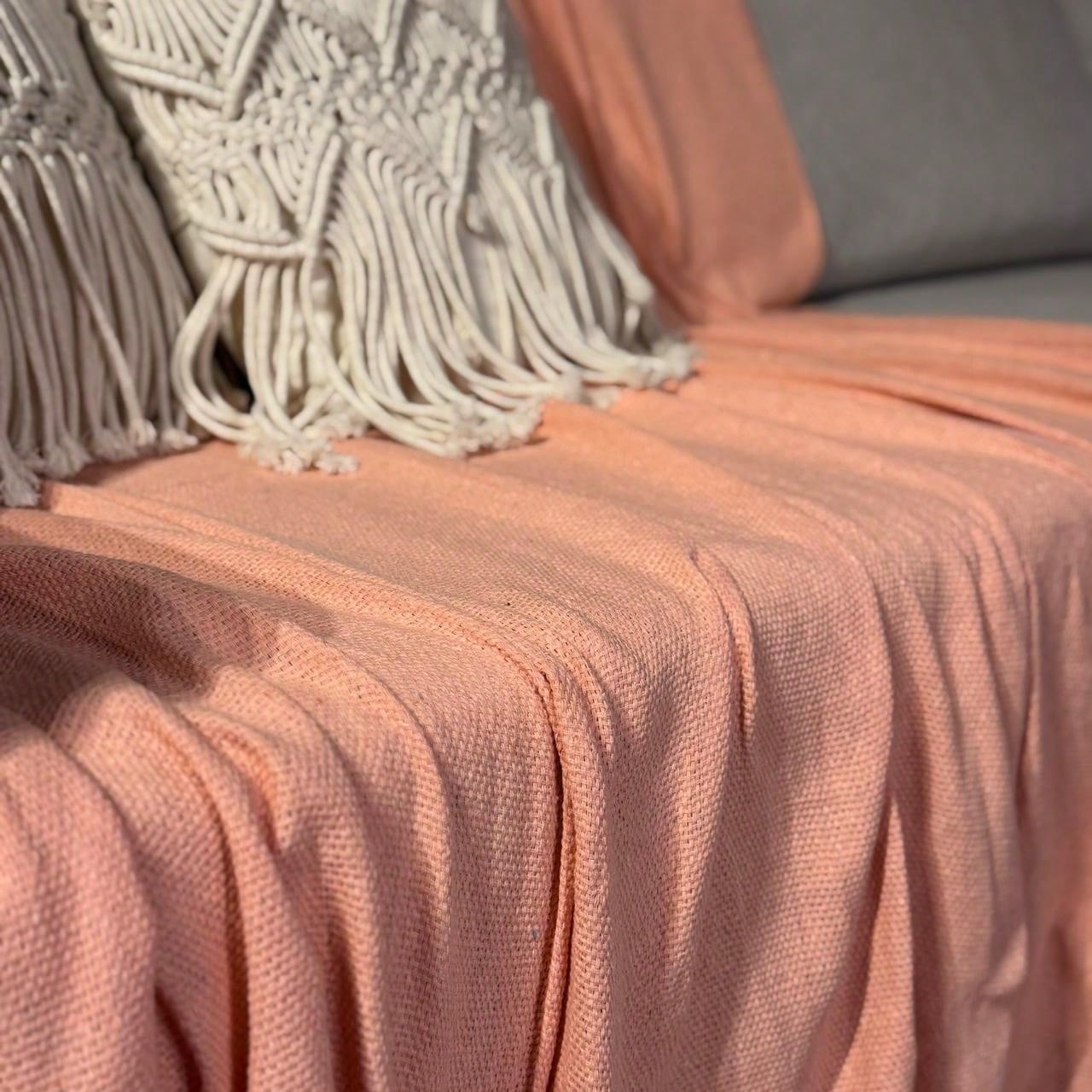 Manta Para Sofá king Decoração Boho