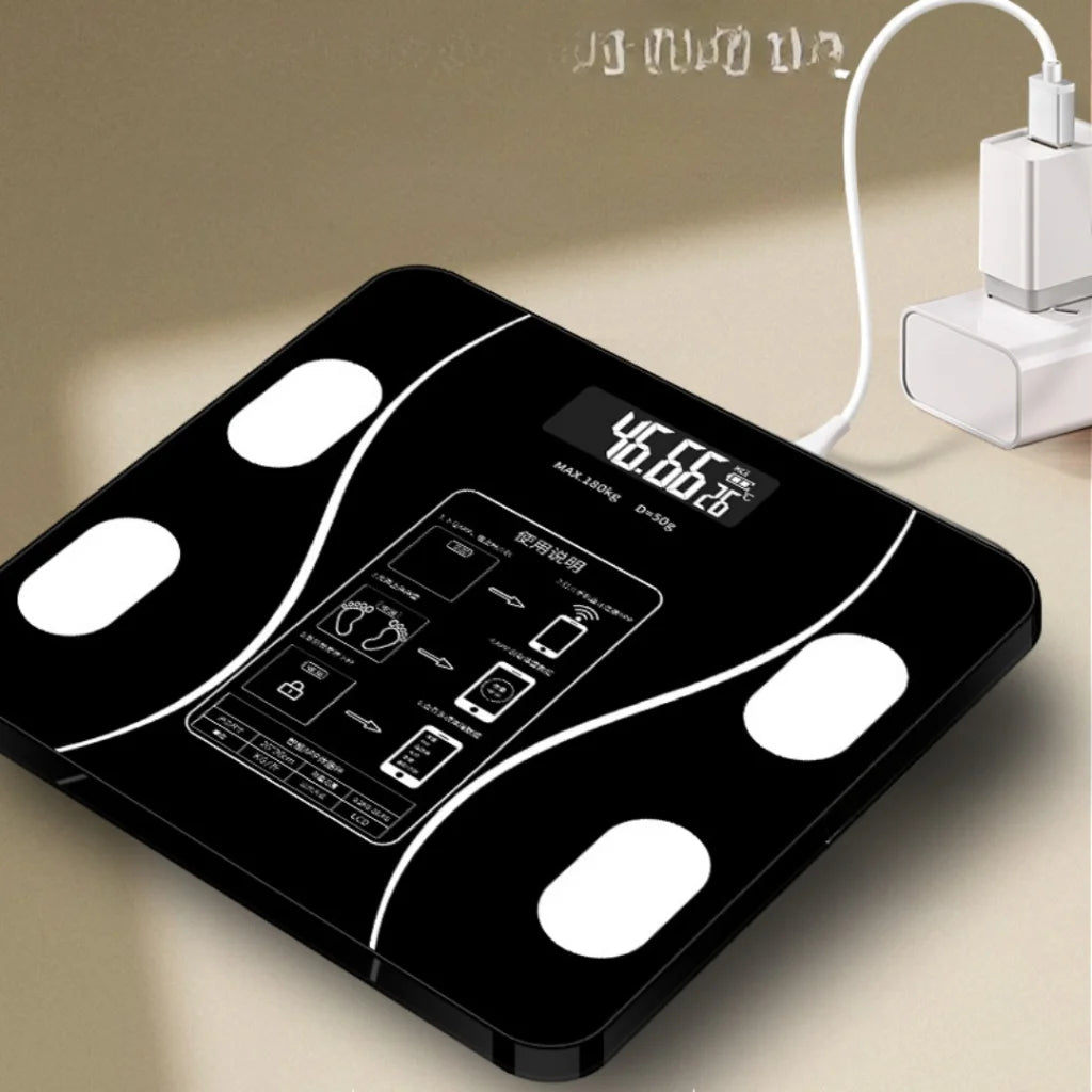 Balança Digital de Bioimpedãncia Corporal Bluetooth ate 180 kg