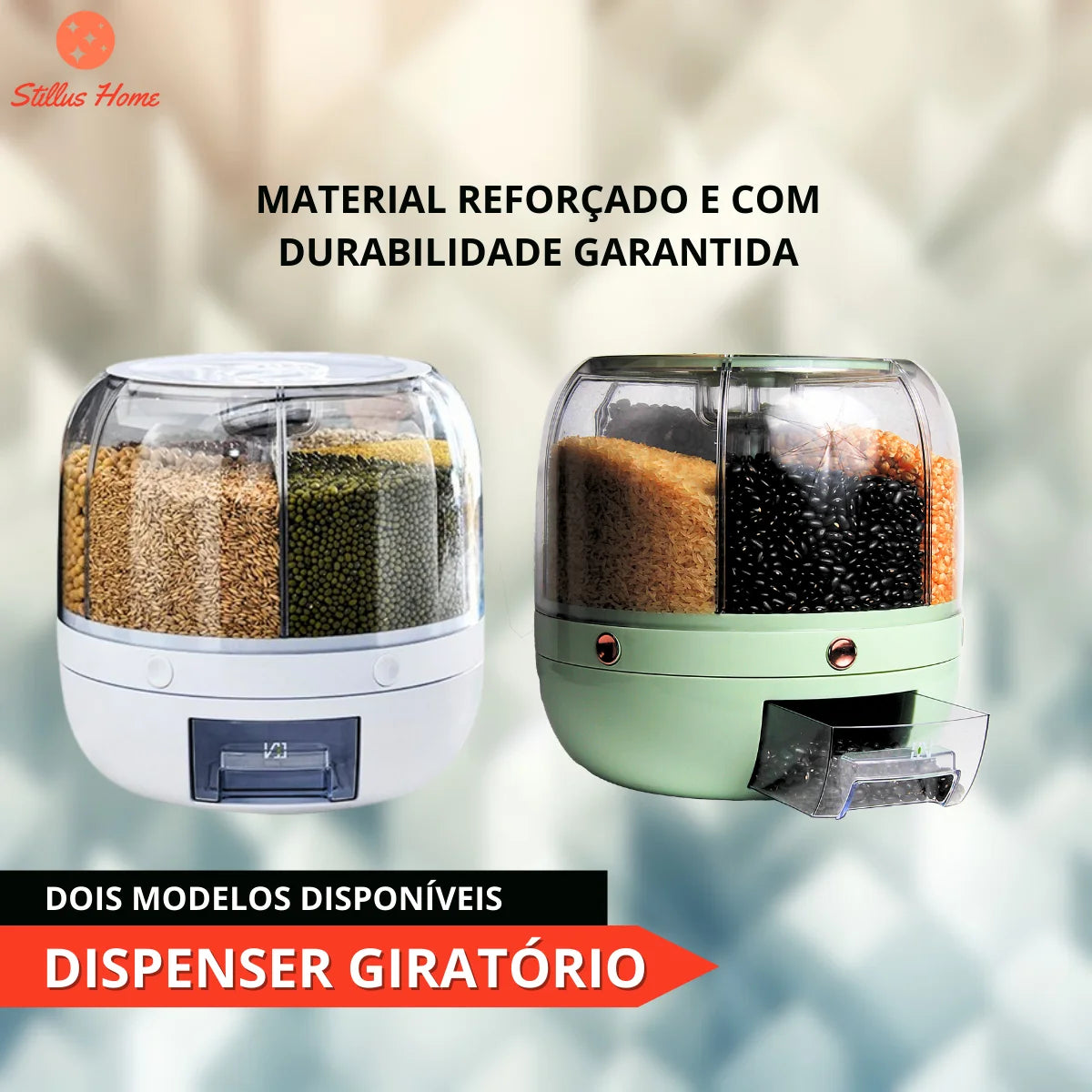 DISPENSER GIRATÓRIO DE ALIMENTOS