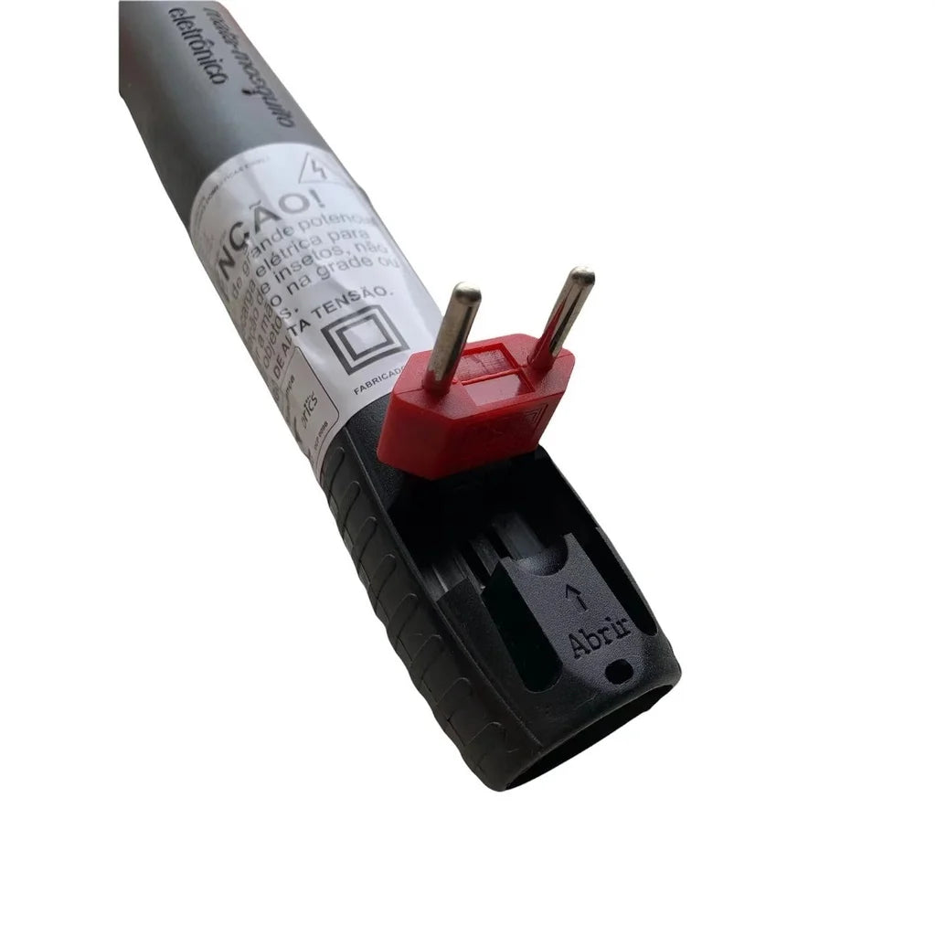 Raquete Elétrica Bivolt 110v~220v Mata Mosquito Recarregável