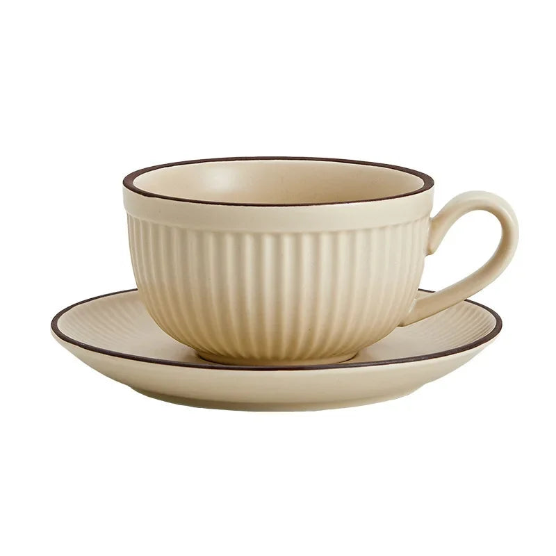 CANECA DE CAFÉ LUXO ESTILO RETRÕ