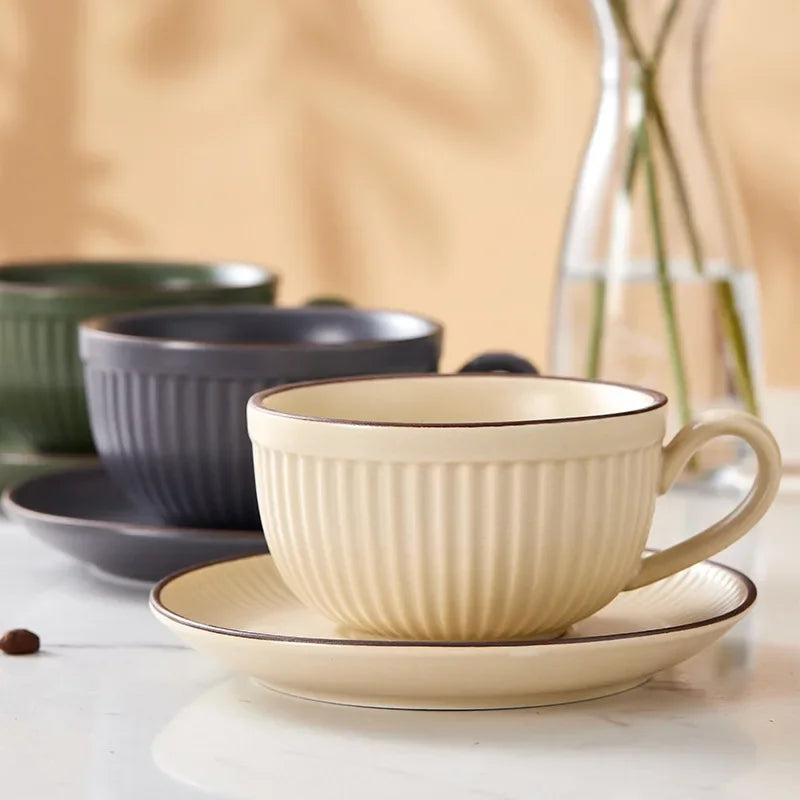 CANECA DE CAFÉ  LUXO ESTILO RETRÕ