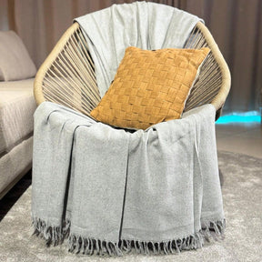 Manta Para Sofá king Decoração Boho