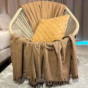 Manta Para Sofá king Decoração Boho