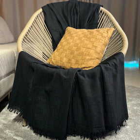 Manta Para Sofá king Decoração Boho