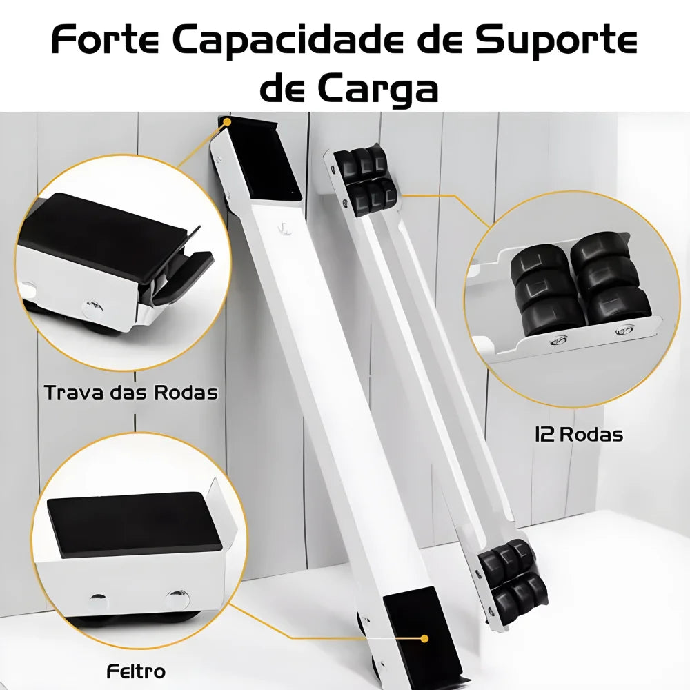 SUPORTE BASE PARA MAQUINAS DE LAVAR E GELADEIRAS