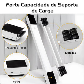 SUPORTE BASE PARA MAQUINAS DE LAVAR E GELADEIRAS